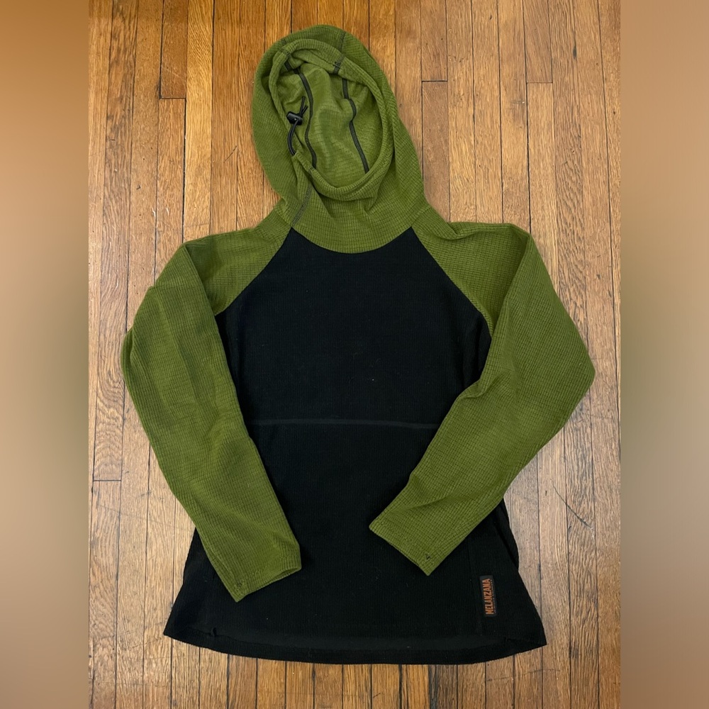 Melenzana Micro Grid Hoodie Women’s Small